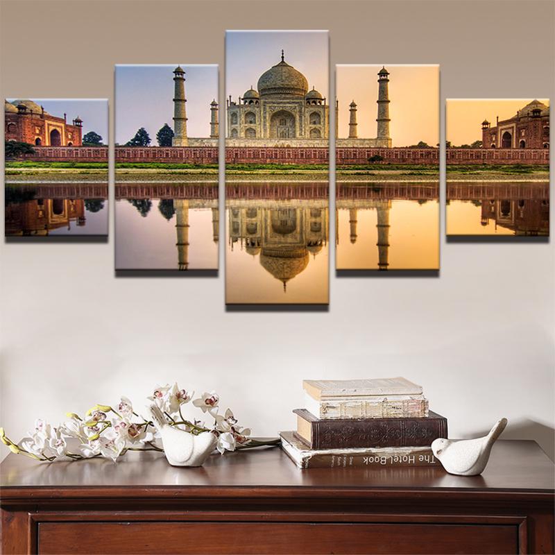 India Building – Religion Canvas Wall Art