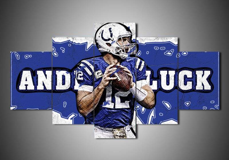 Indianapolis Colts – Andrew Luck – Sport Canvas Wall Art
