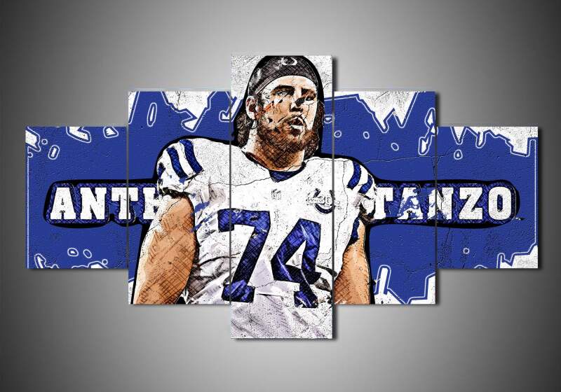 Indianapolis Colts – Anthony Costanzo – Sport Canvas Wall Art