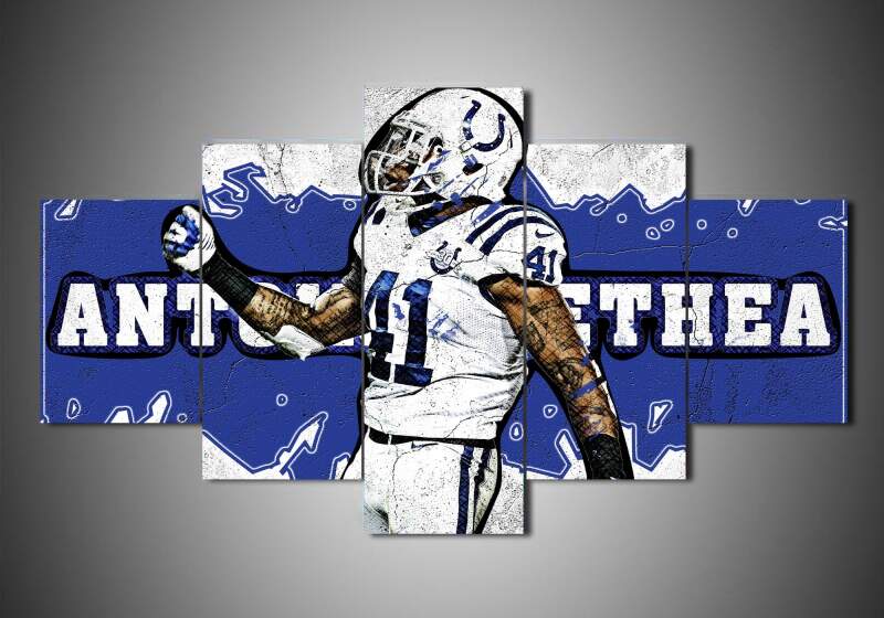 Indianapolis Colts – Antoine Bethea – Sport Canvas Wall Art