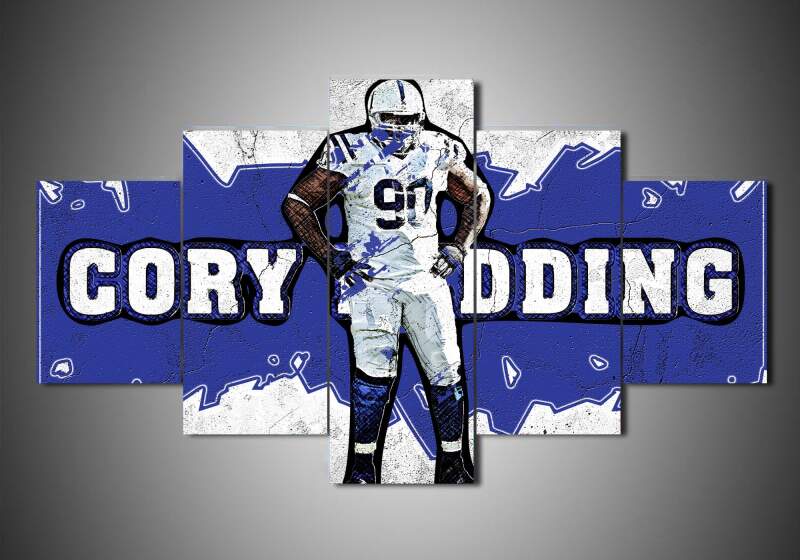 Indianapolis Colts – Cory Redding – Sport Canvas Wall Art