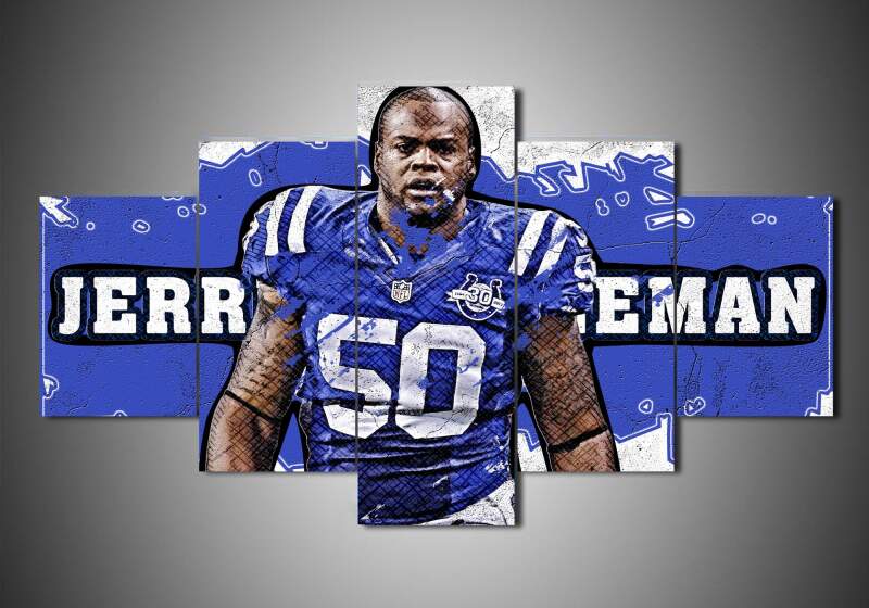 Indianapolis Colts – Jerrell Freeman – Sport Canvas Wall Art