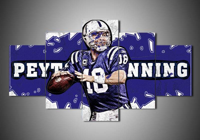 Indianapolis Colts – Peyton Manning – Sport Canvas Wall Art