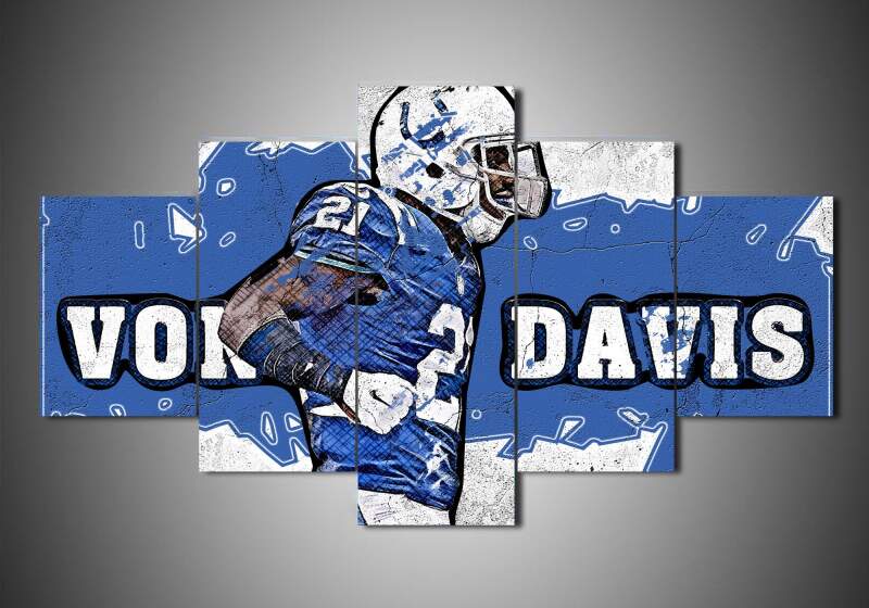 Indianapolis Colts – Vontae Davis – Sport Canvas Wall Art