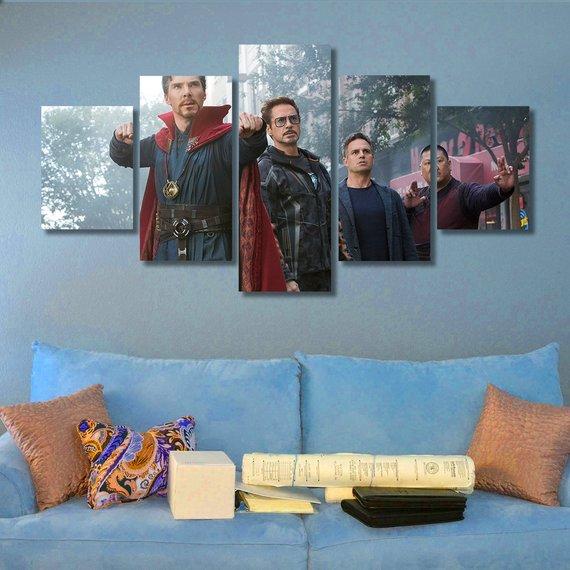 Infinty War Vieww – Dc Canvas Wall Art