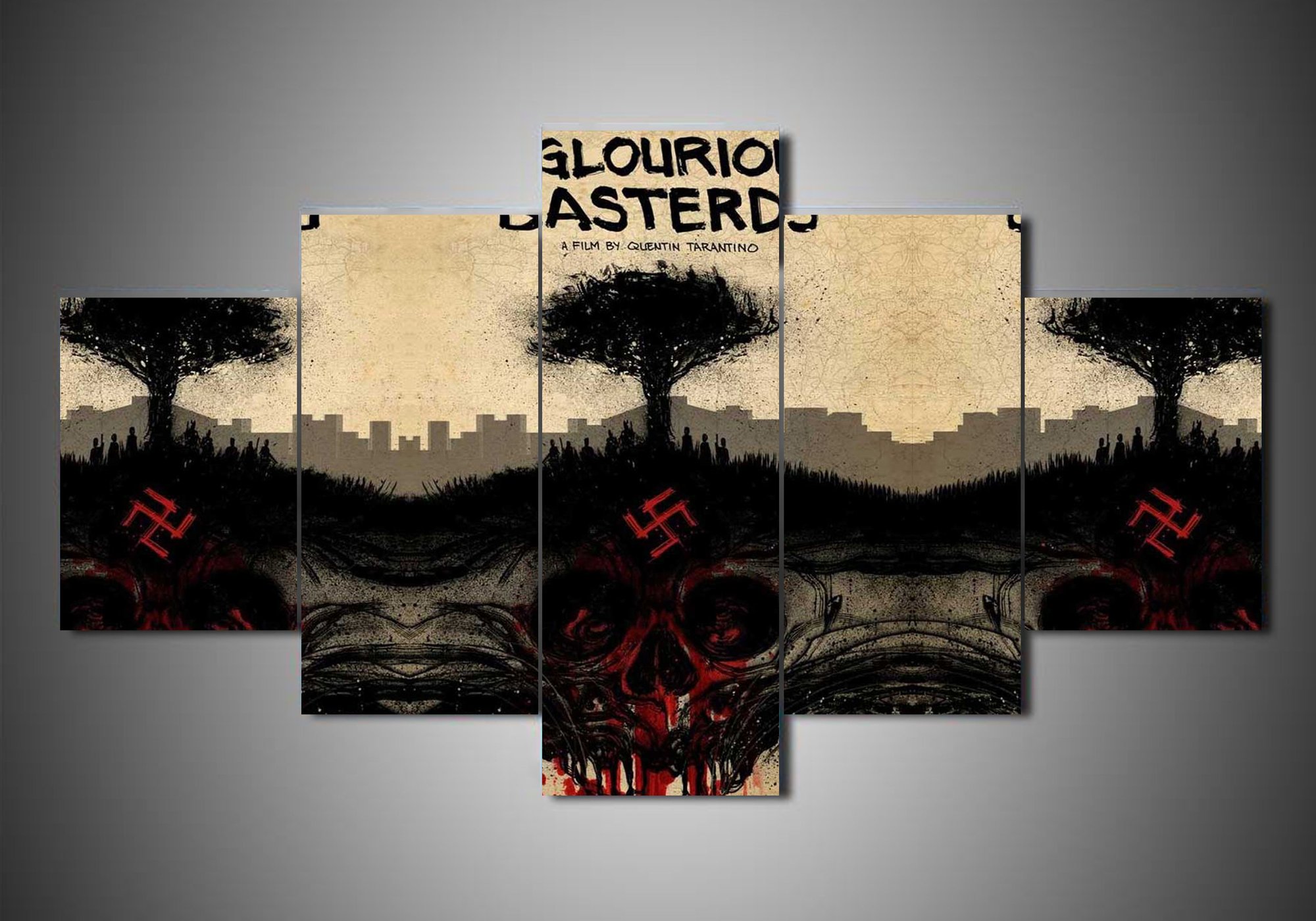 Inglourious Basterds 1 – Movie Canvas Wall Art