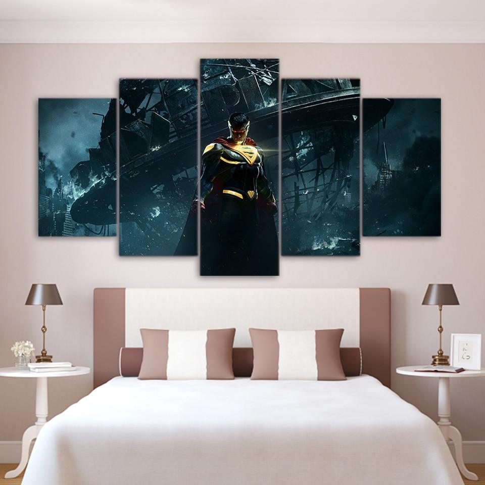 Injustice 2 Superman – Movie Canvas Wall Art