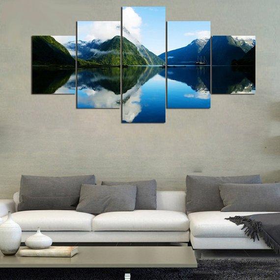 Inspiration Lake 01 – Nature Canvas Wall Art