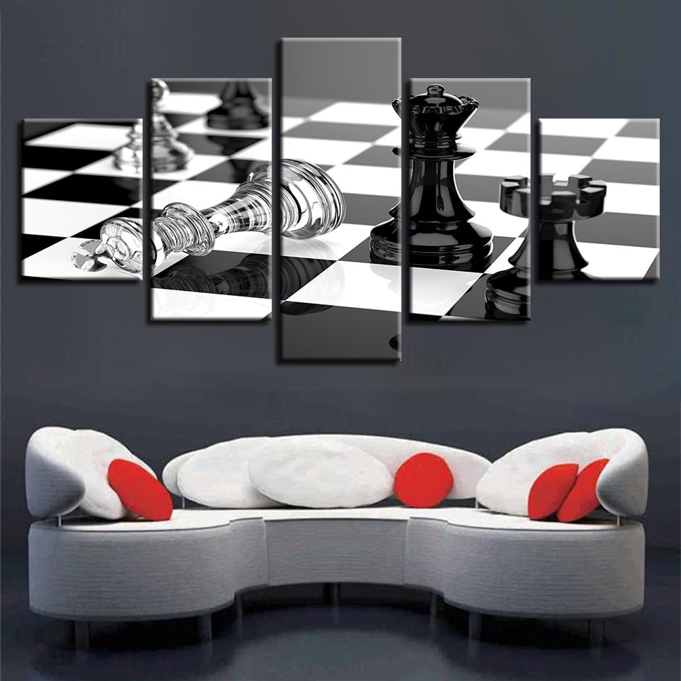 International Chess – Gaming Canvas Wall Art