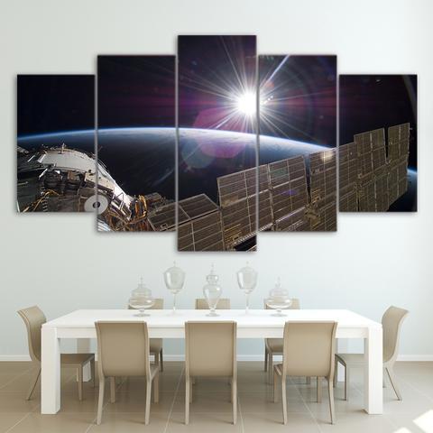 International Space Station – Space Canvas Wall Art