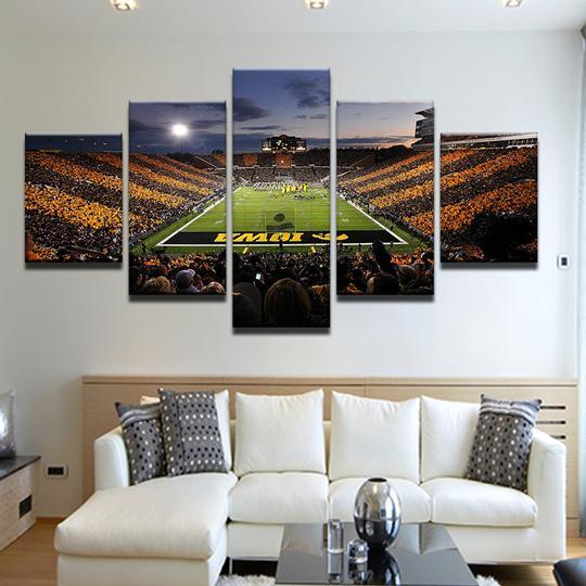 Iowa Hawkeyes Stadium Sport – Canvas Wall Art