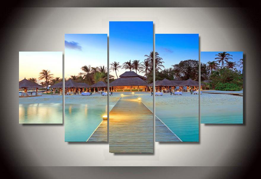 Is This Maldive – Nature Canvas Wall Art