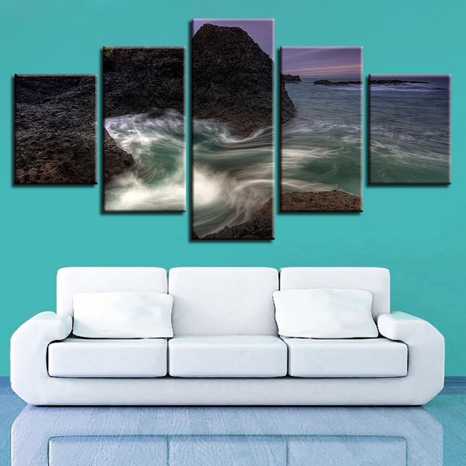 Island Blue Sea Water 2 – Nature Canvas Wall Art