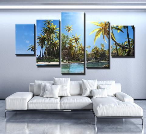 Island Getaway – Nature Canvas Wall Art
