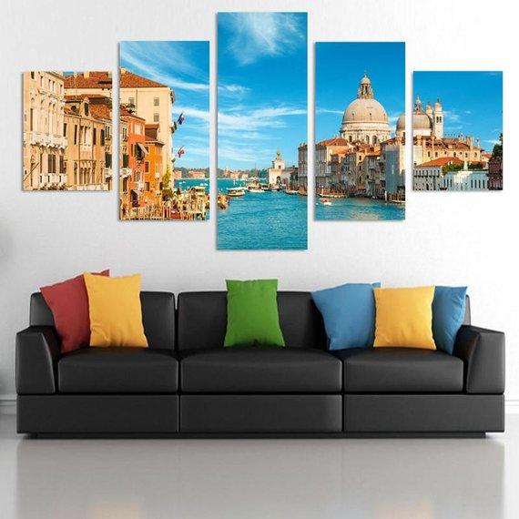 Italy Venice Romantic – Nature Canvas Wall Art