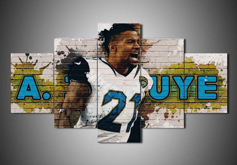 Jacksonville Jaguars – A.J. Bouye – Sport Canvas Wall Art