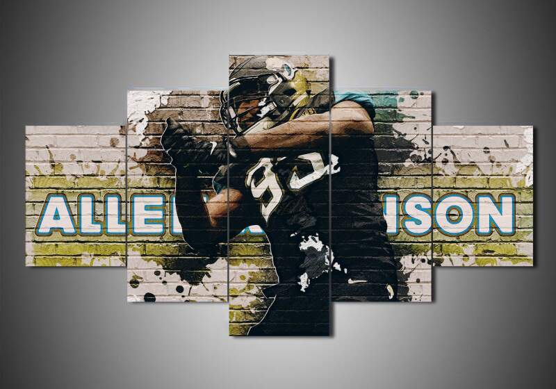Jacksonville Jaguars – Calais Campbell – Sport Canvas Wall Art