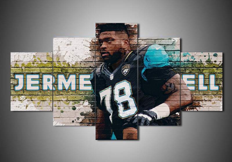 Jacksonville Jaguars – Jermey Parnell – Sport Canvas Wall Art