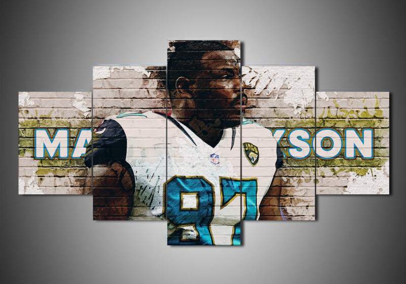 Jacksonville Jaguars – Malik Jackson – Sport Canvas Wall Art