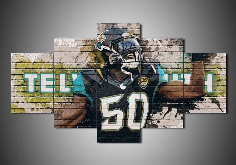 Jacksonville Jaguars – Telvin Smith – Sport Canvas Wall Art