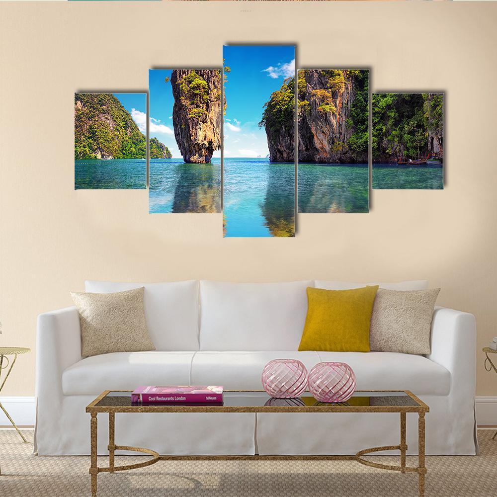 James Bond Island In Thailand – Nature Canvas Wall Art