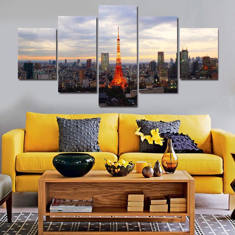 Japan Tokyo Tower – Nature Canvas Wall Art