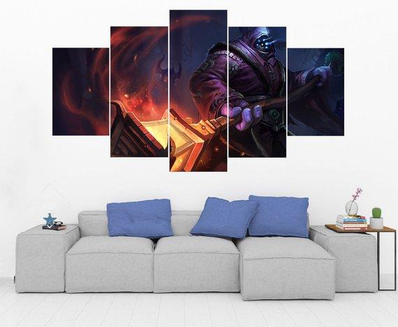 Jax – League Of Legends – Gaming Canvas Wall Art