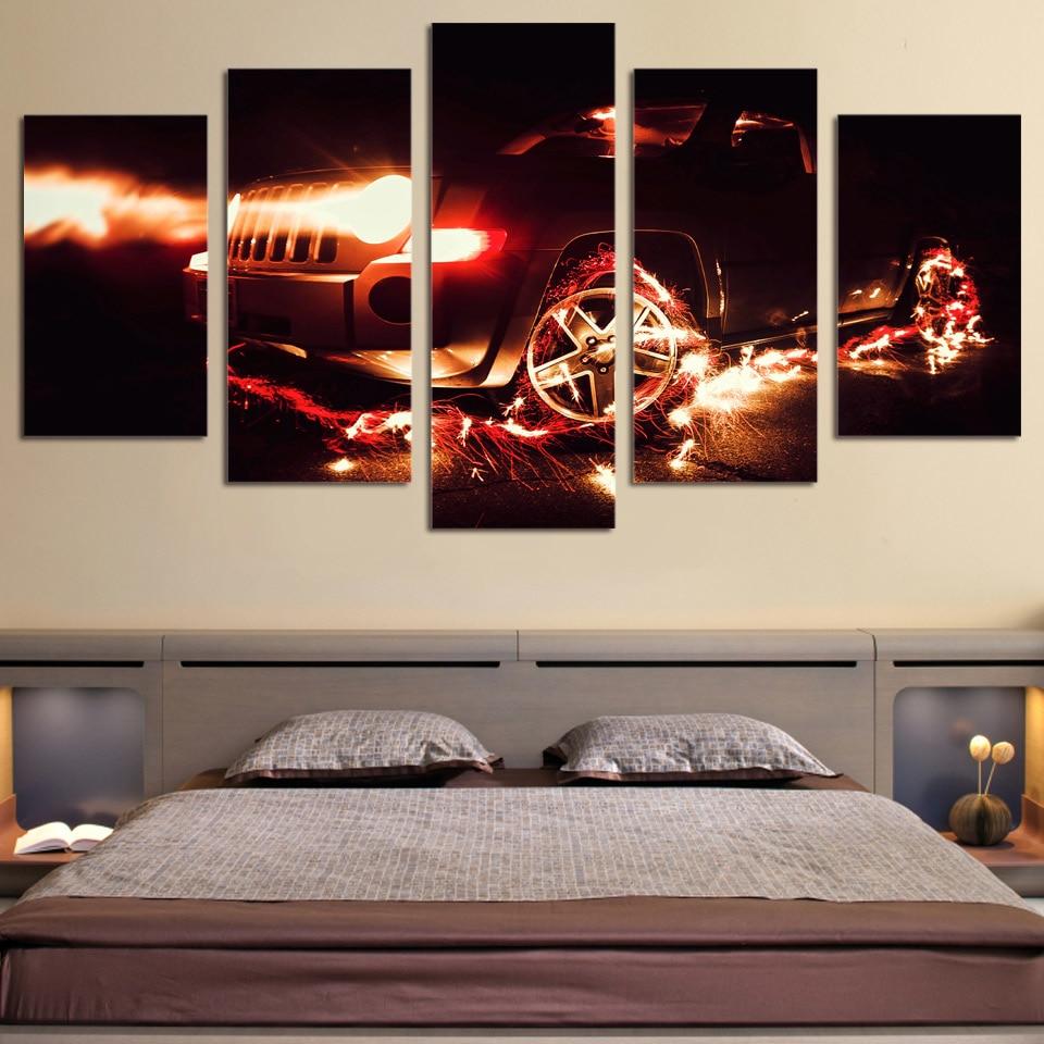 Jeep Sparks – Automative Canvas Wall Art