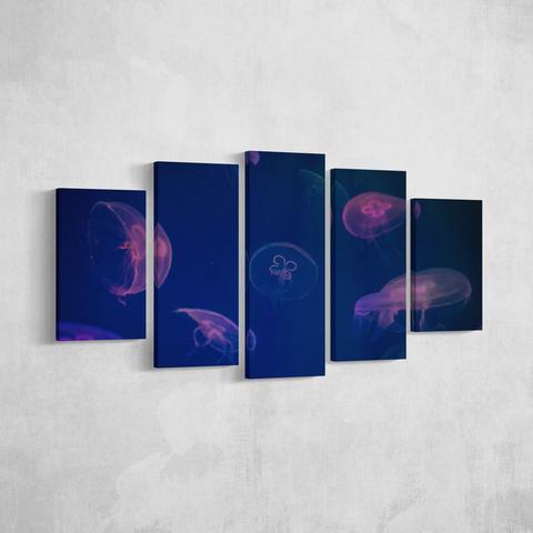 Jellyfish – Abstract Canvas Wall Art