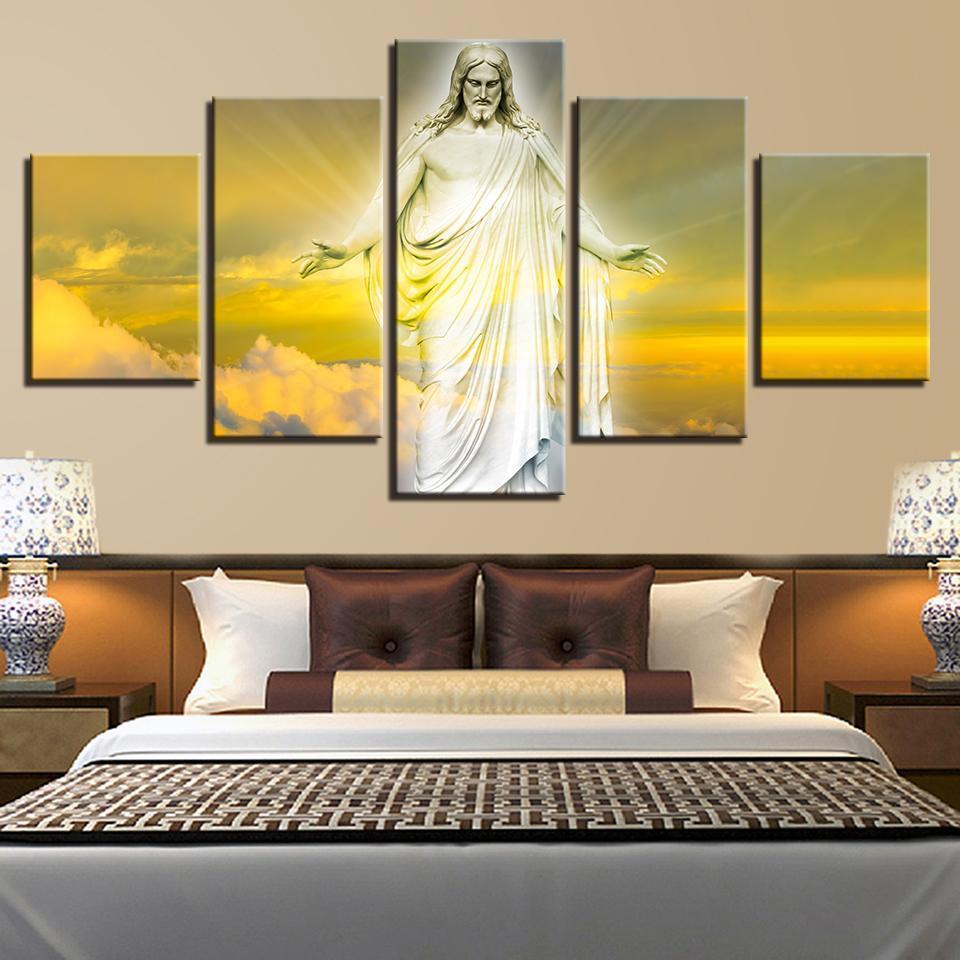 Jesus Christ Abstract S – Religion Canvas Wall Art