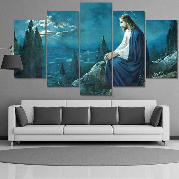 Jesus Christ Christian – Religion Canvas Wall Art
