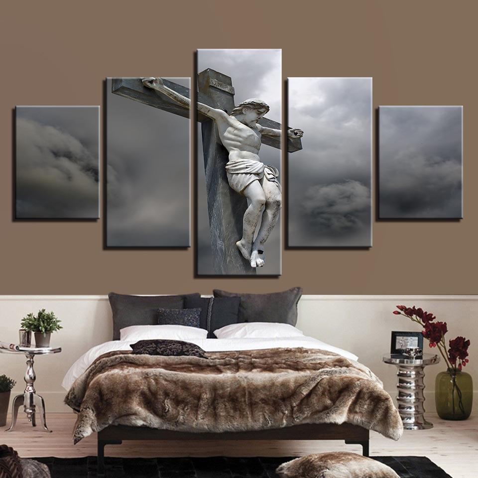 Jesus Glory To God 01 – Religion Canvas Wall Art