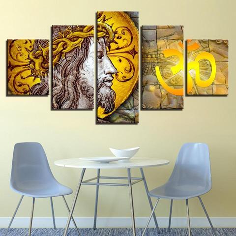 Jesus Meditation – Religion Canvas Wall Art