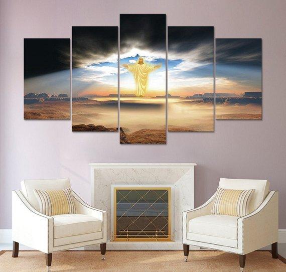 Jesus Multi – Religion Canvas Wall Art