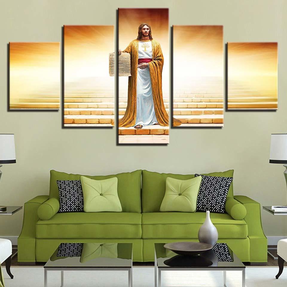 Jesus Statue 11 – Religion Canvas Wall Art