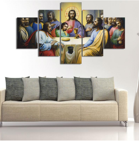 Jesus The Last Supper 1 – Religion Canvas Wall Art