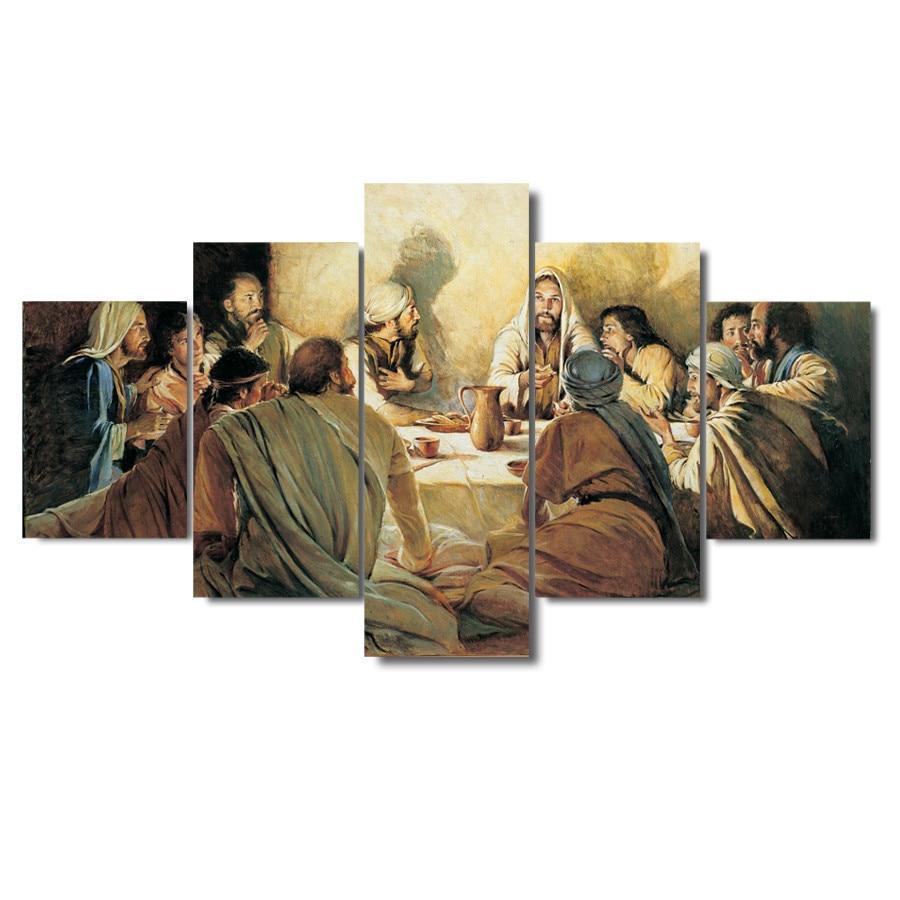 Jesus The Last Supper 4 – Canvas Wall Art