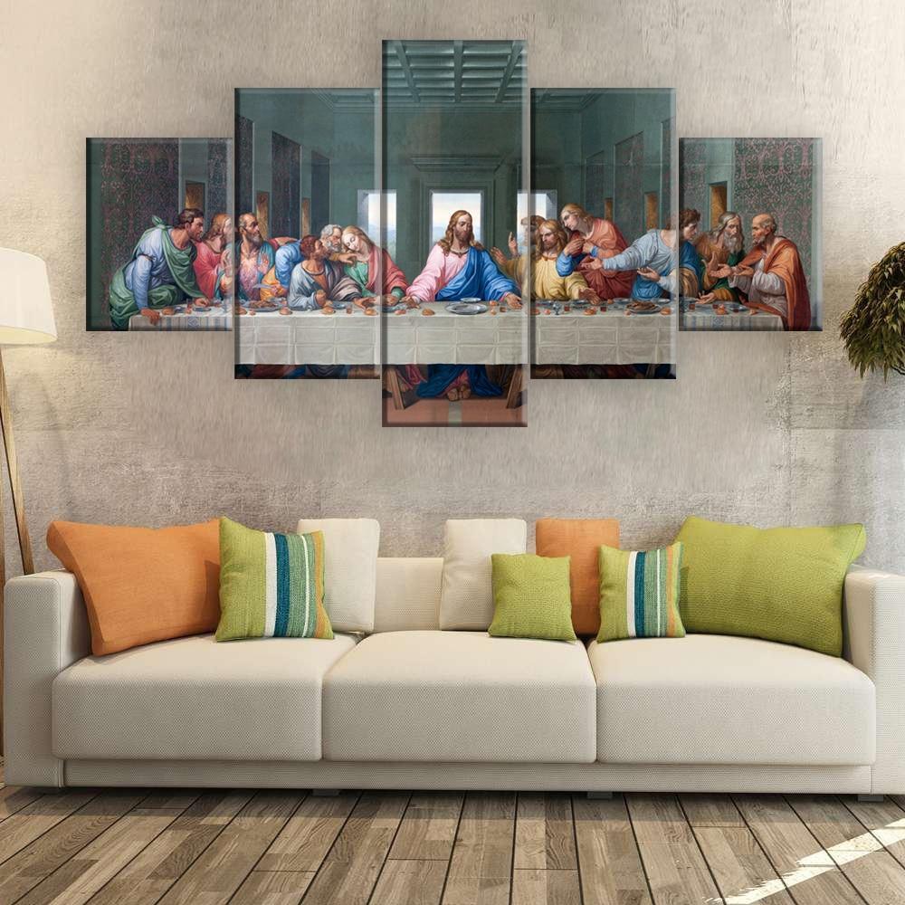Jesus The Last Supper 5 – Canvas Wall Art