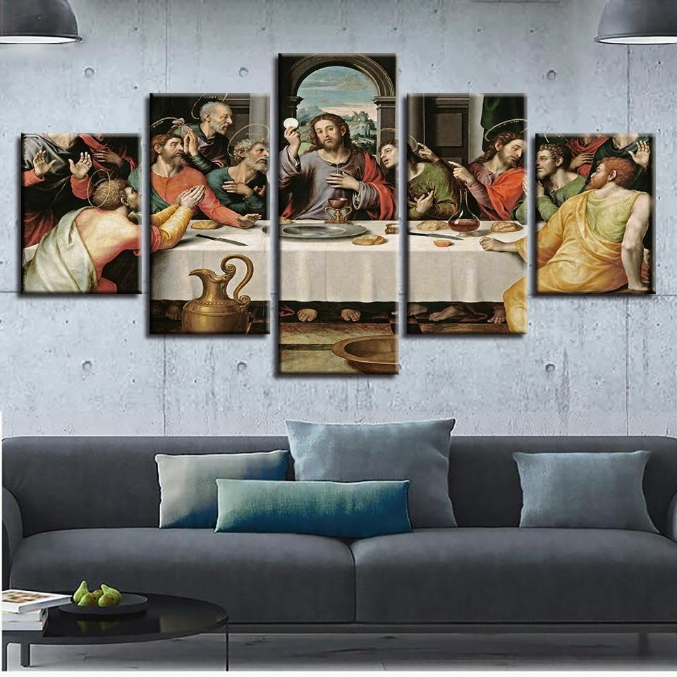 Jesus The Last Supper 7 – Canvas Wall Art