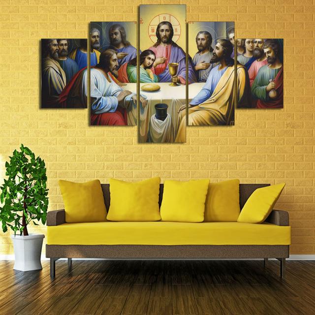 Jesus The Last Supper – Religion Canvas Wall Art