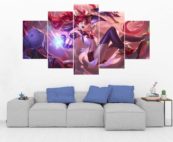 Jinx – League Of Legends 2 – Gaming Canvas Wall Art