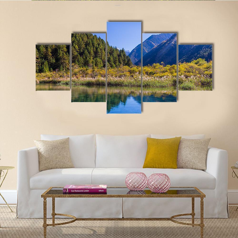 Jiuzhaigou Valley Scenic – Nature Canvas Wall Art