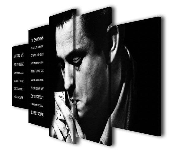 Johnny Cash – Famous Person Canvas Wall Art