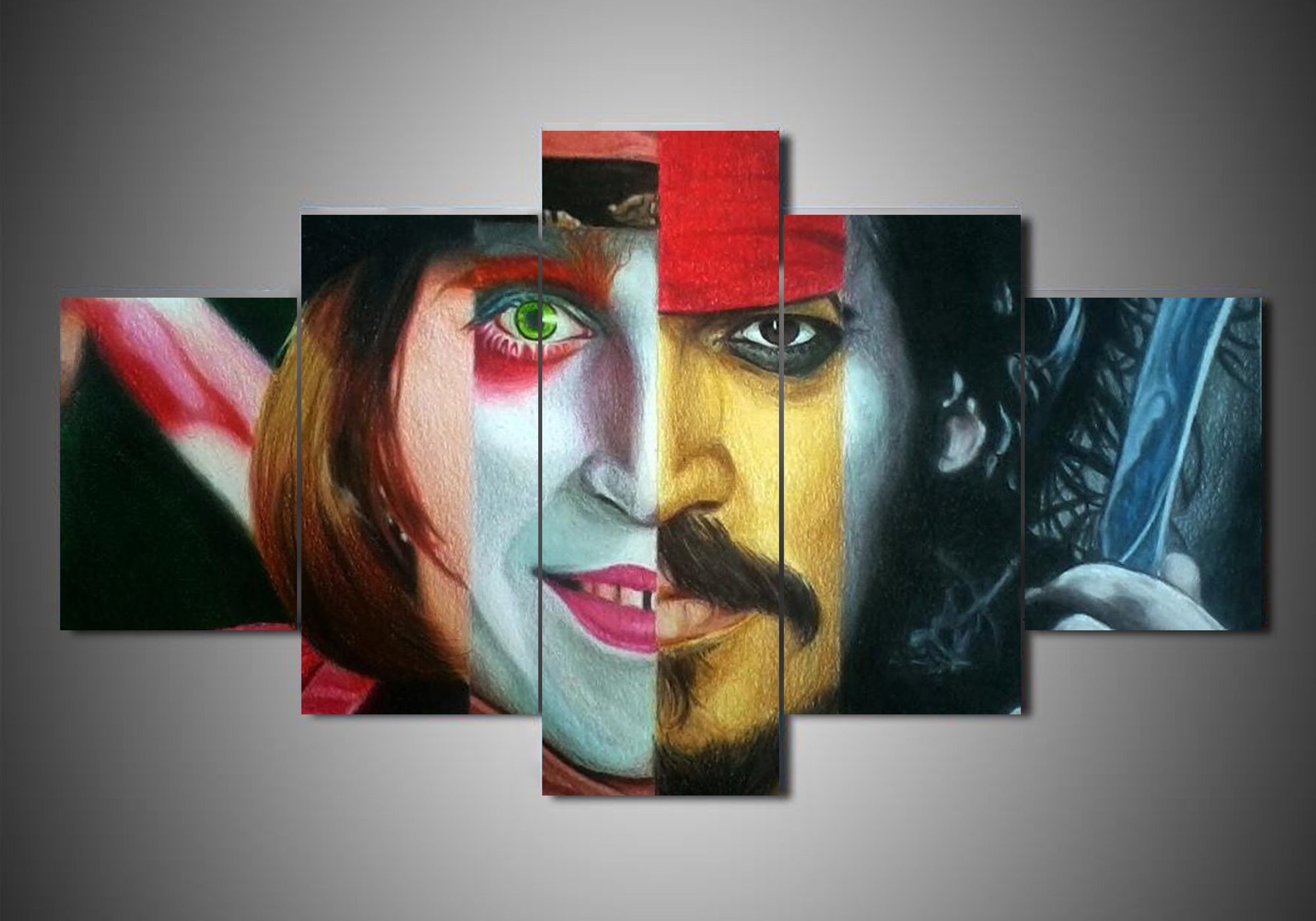 Johnny Depp 2 – Famous Person Canvas Wall Art