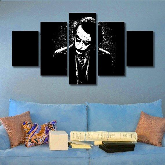 Joker – Famous Person Canvas Wall Art