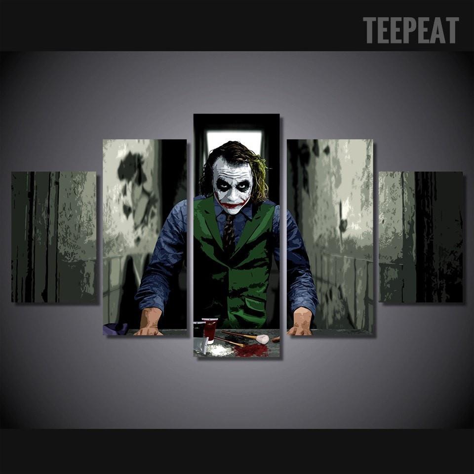 Joker Fierce Look – Dc Canvas Wall Art