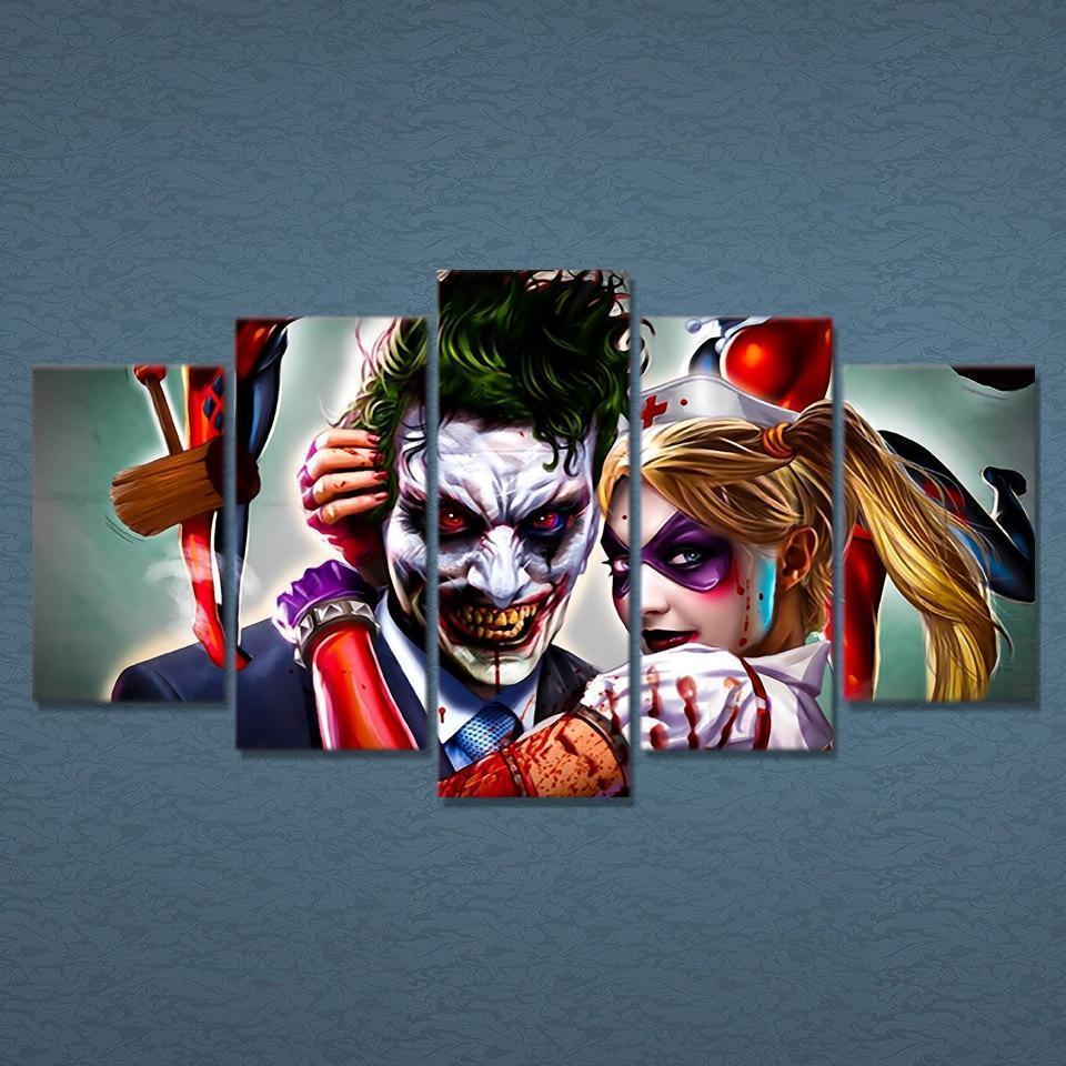 Joker Harley Quinn – Canvas Wall Art