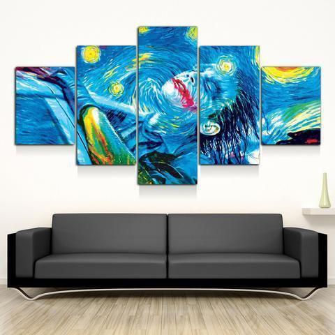 Joker Starry Dc – Canvas Wall Art