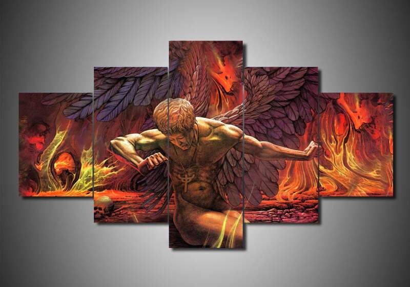 Judas Priest Uncensored Version – Abstract Canvas Wall Art
