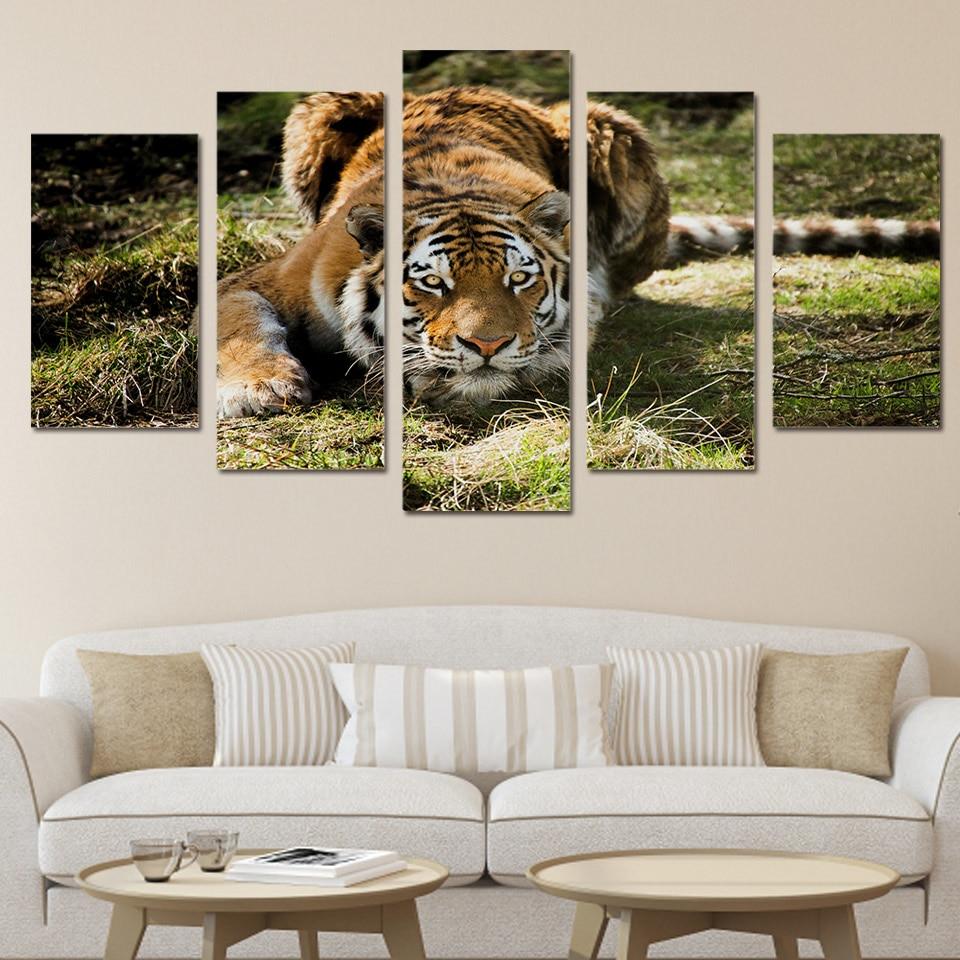 Jungle Tigers – Animal Canvas Wall Art